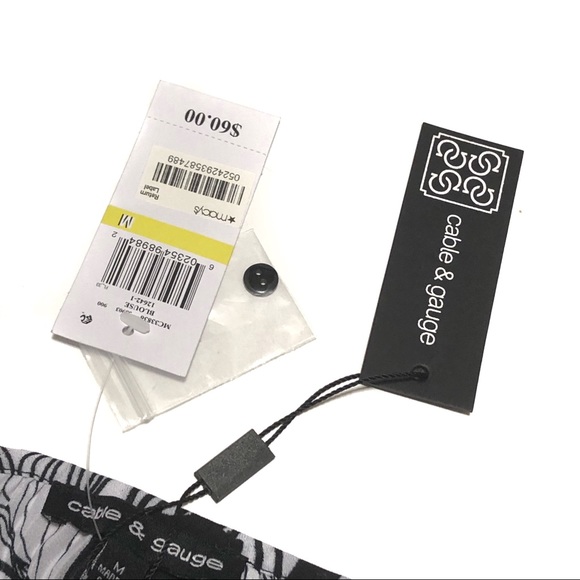 NWT Pleated Blouse - Picture 6 of 8